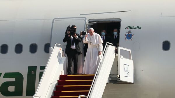 Papa u poseti Iraku - Sputnik Srbija