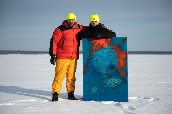 Уметници на изложби „Док се лед не истопи, Бело море, залив Нилмогуба - Sputnik Србија