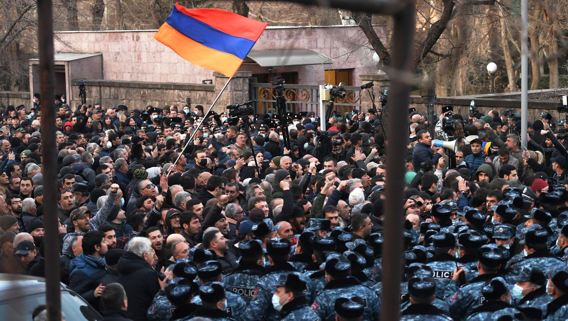 Протест присталица јерменске опозиције у Јеревану - Sputnik Србија, 1920, 09.03.2021
