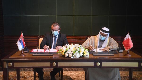 Srbija i Bahrein potpisale su Memorandum o političkoj saradnji ministarstava spoljnih poslova, kao prvi sporazum između dve zemlje - Sputnik Srbija