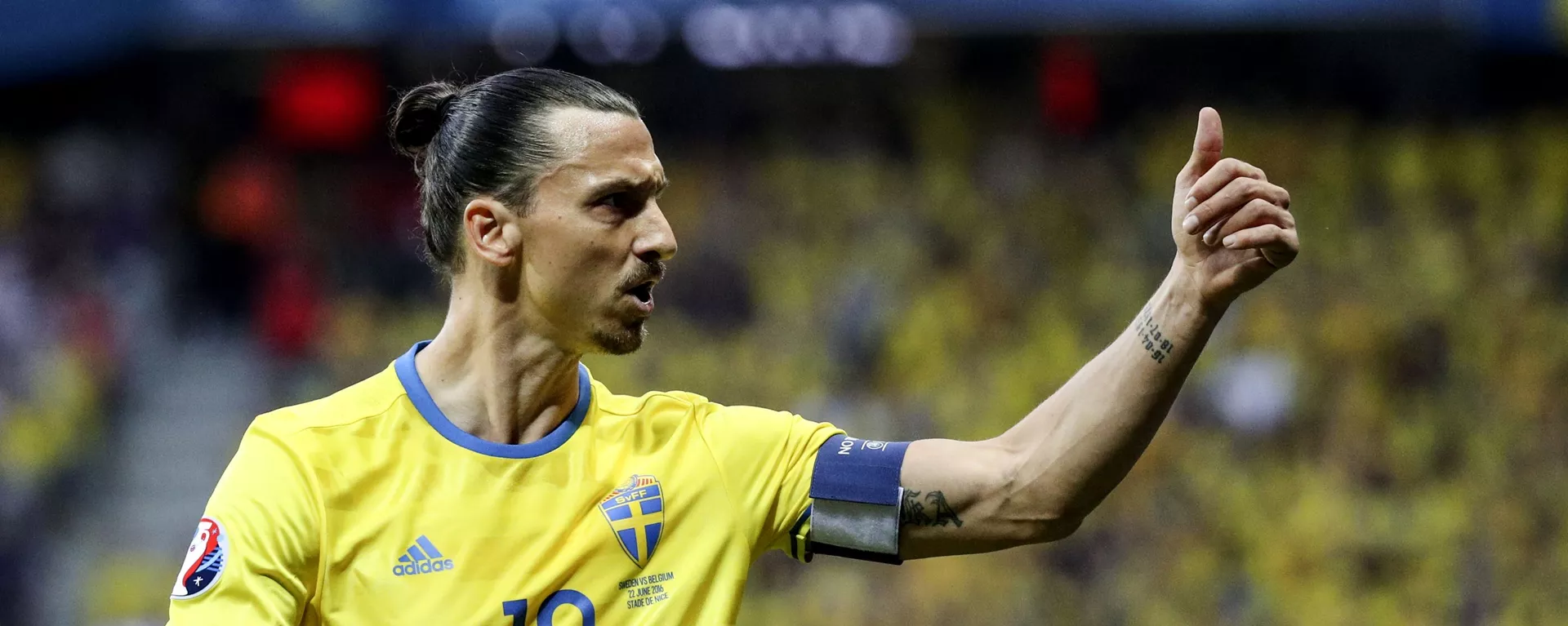 Zlatan Ibrahimović u dresu reprezentacije Švedske - Sputnik Srbija, 1920, 13.11.2021