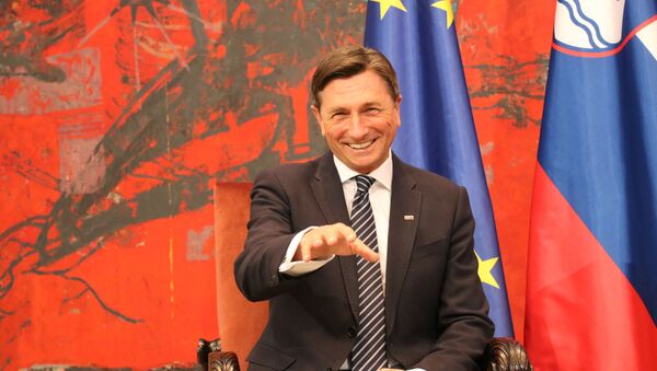 Председник Републике Словеније Борут Пахор - Sputnik Србија