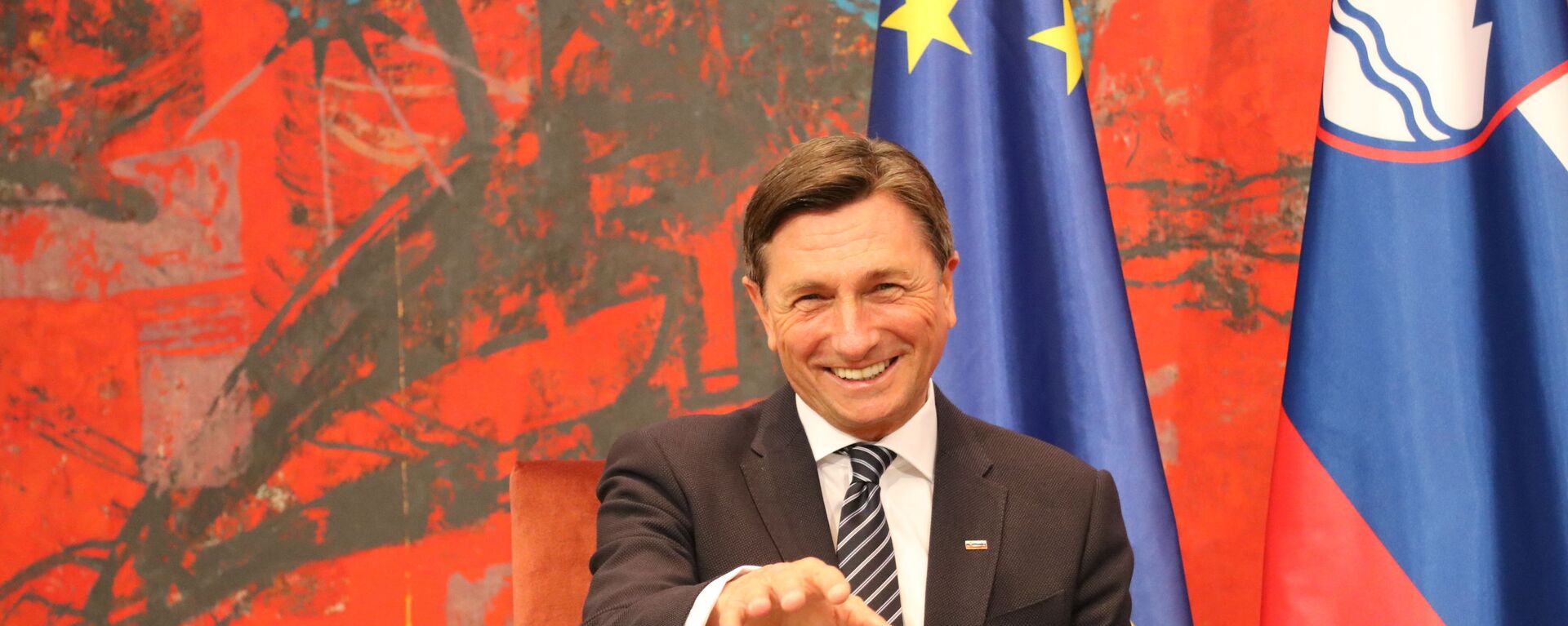 Predsednik Republike Slovenije Borut Pahor - Sputnik Srbija, 1920, 21.04.2024