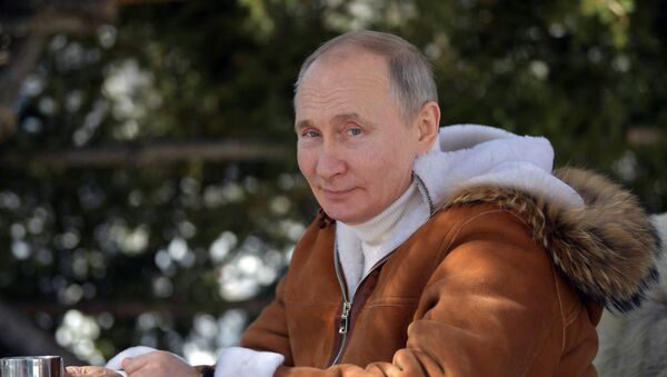 Odmor predsednika Ruske Federacije V. Putina u Sibiru - Sputnik Srbija