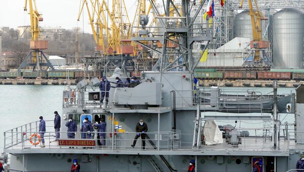 НАТО ратни бродови у луци Одеса - Sputnik Србија