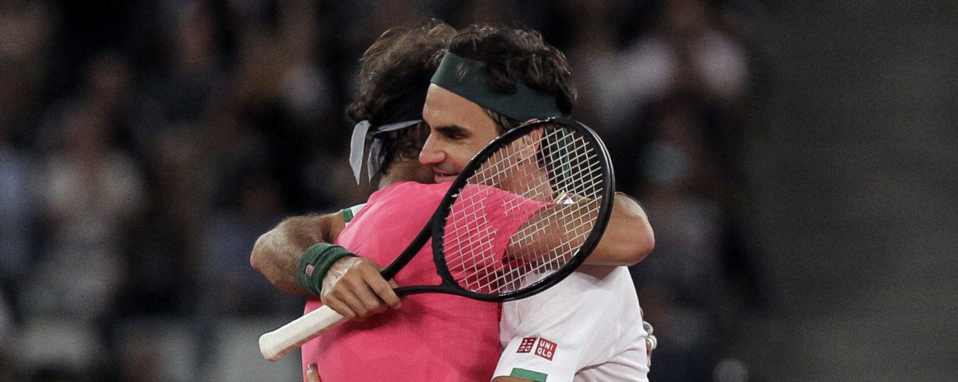 Rafael Nadal i Rodžer Federer u zagljaju - Sputnik Srbija, 1920, 28.03.2022