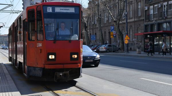 Трамвај на улицама Београда - Sputnik Србија