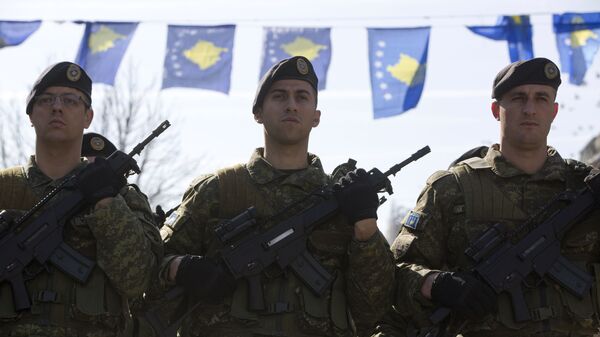 Припадници косовских безбедносних снага - Sputnik Србија