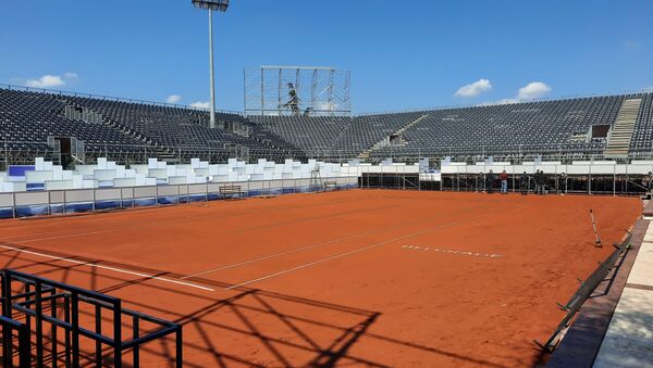 Glavni teren teniskog kompleksa na Dorćolu - Sputnik Srbija