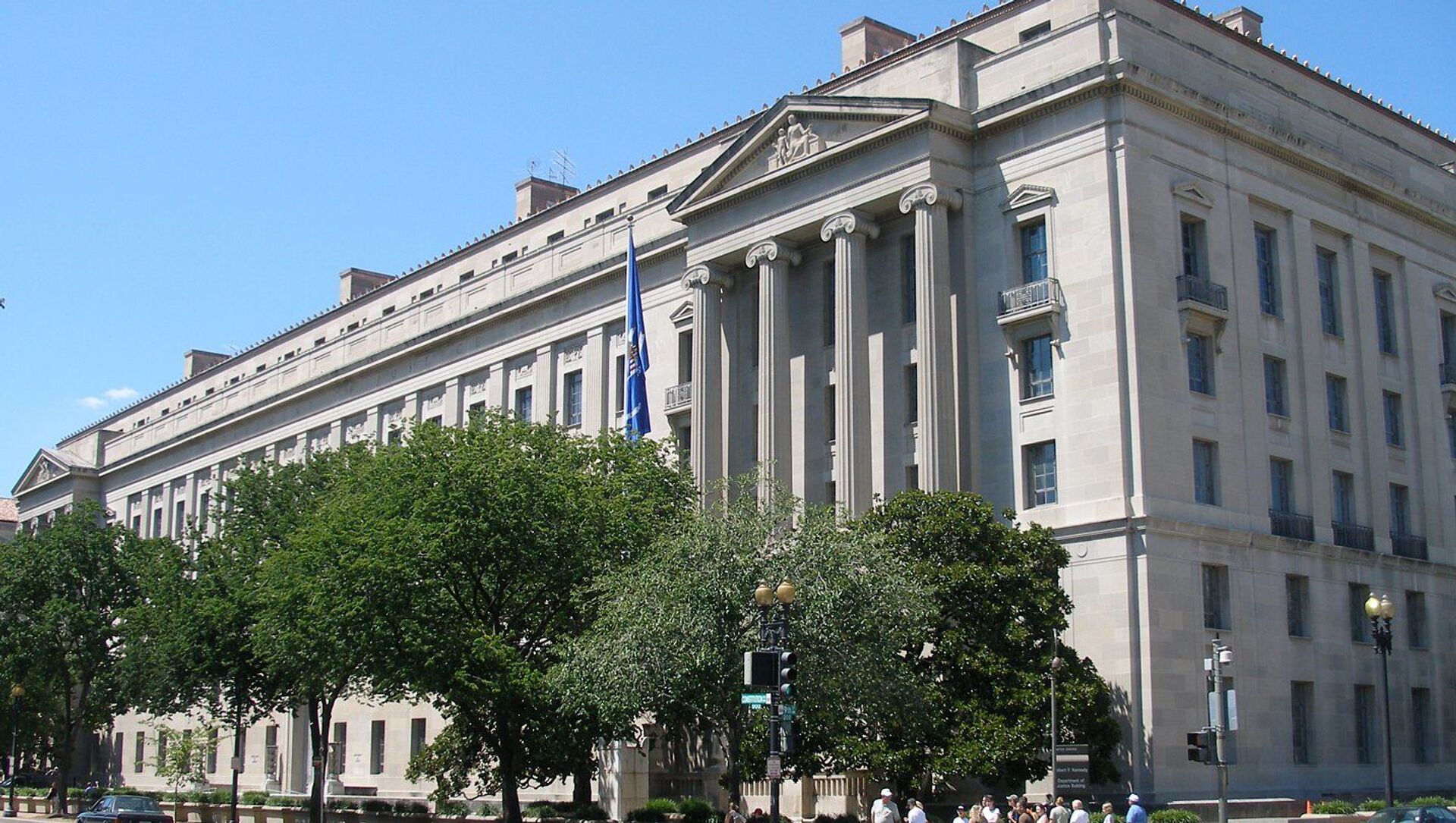 Zgrada američkog Ministarstva pravde u Vašingtonu - Sputnik Srbija, 1920, 07.04.2021