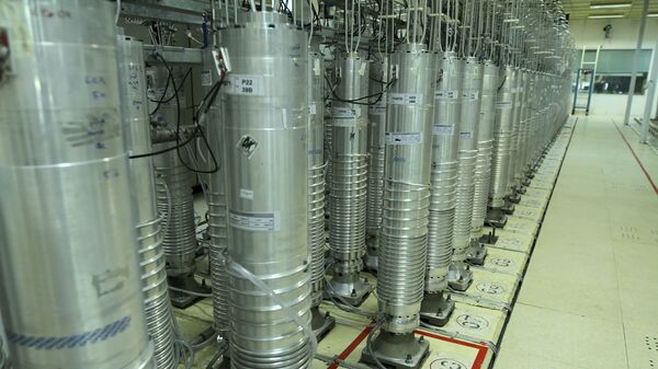 Centrifuge u iranskom  nuklearnom postrojenju Netanc - Sputnik Srbija