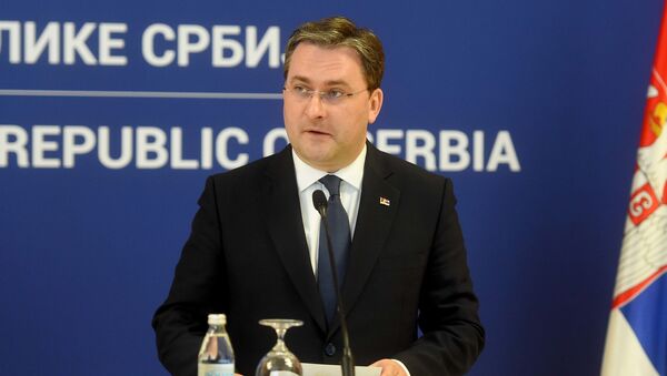 Ministar spoljnih poslova Srbije Nikola Selaković - Sputnik Srbija