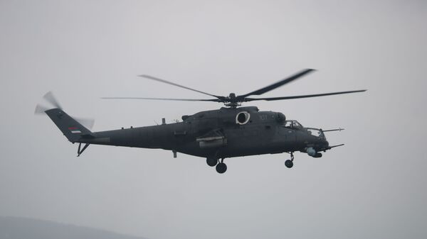 Helikoper Mi-35 zbog vrhunskih performansi, u svojoj klasi važe za jedne od najboljih jurišnih helikoptera na svetu - Sputnik Srbija