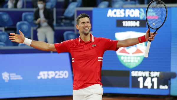 Najbolji teniser sveta Novak Đoković - Sputnik Srbija