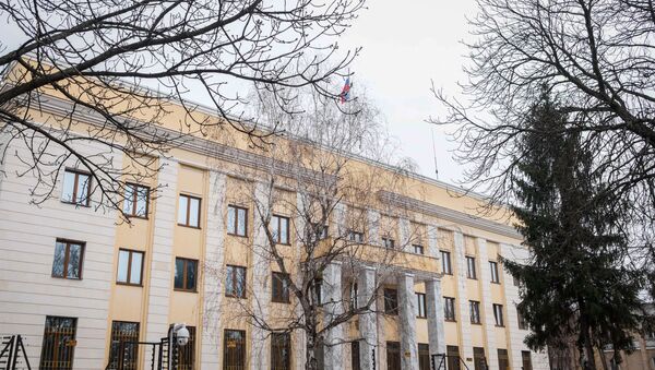 Zgrada ambasade Rusije u Bukureštu - Sputnik Srbija