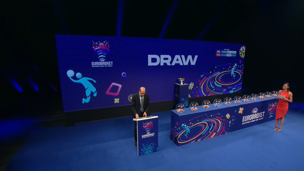 Žreb za Evropsko prvenstvo u košarci 2022. godine - Sputnik Srbija