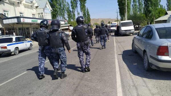 Vojnici Kirgizije u rejonu granice sa Tadžikistanom  - Sputnik Srbija