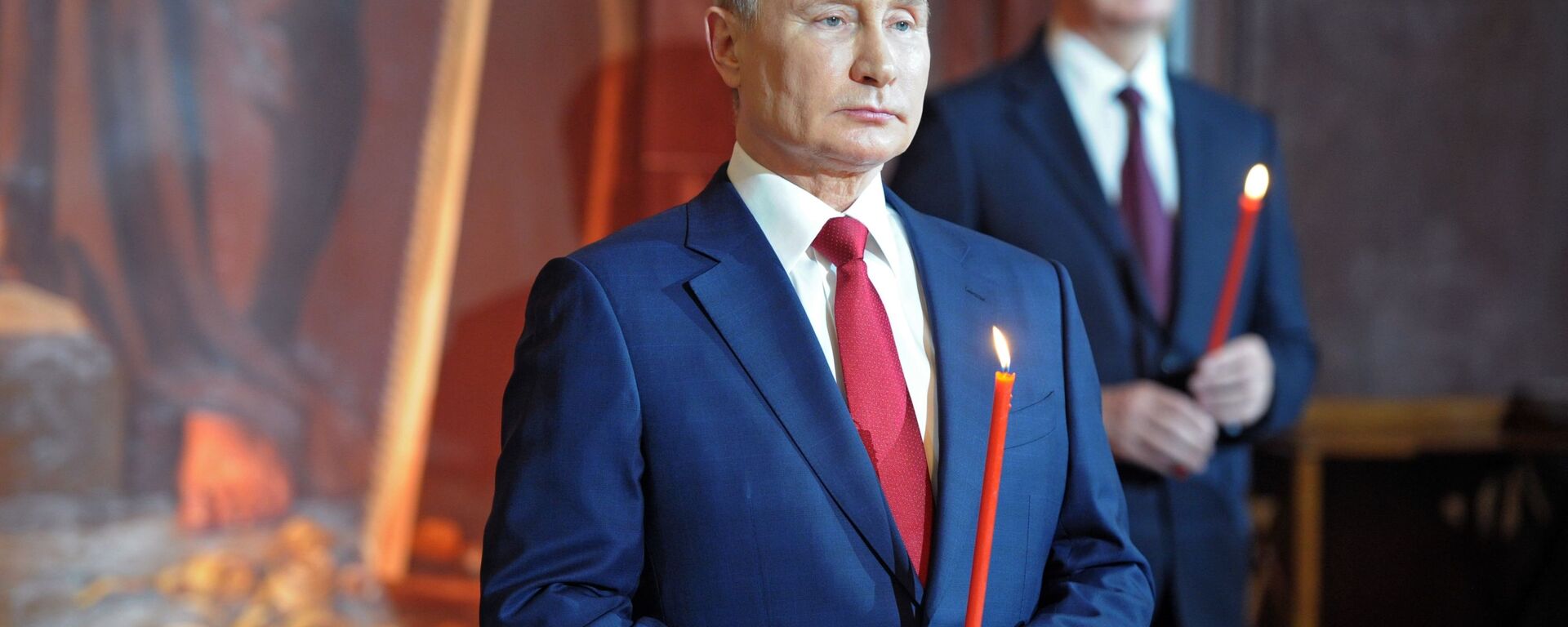Predsednik Rusije Vladimir Putin na Uskršnjoj liturgiji Predsednik Rusije Vladimir Putin na Uskršnjoj liturgiji - Sputnik Srbija, 1920, 12.07.2025