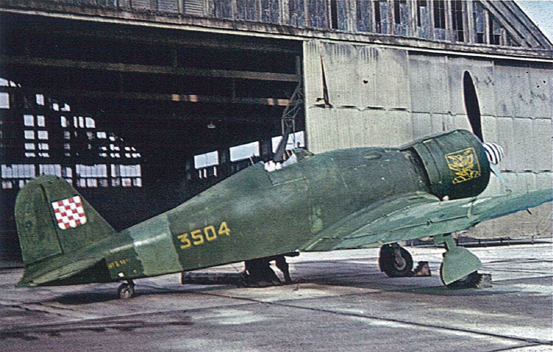 Italijanski avion Fiat G50 iz Drugog svetskog rata u vazduhoplovstvu NDH - Sputnik Srbija, 1920, 13.07.2021