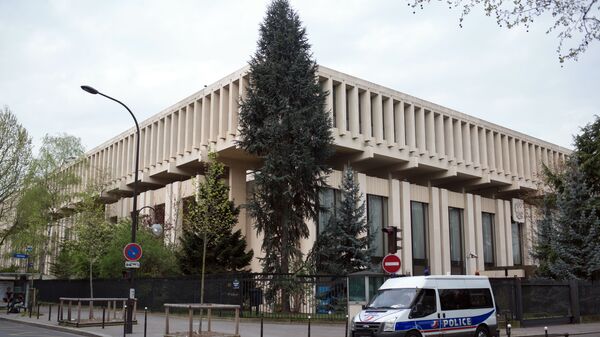Zgrada ambasade Rusije u Parizu - Sputnik Srbija