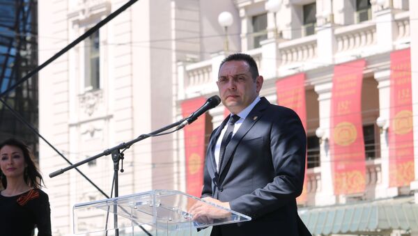 Обраћање министра Александра Вулина поводом дана победе над фашизмом - Sputnik Србија