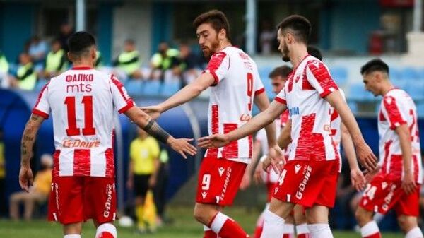 Fudbaleri Crvene zvezde: Filipo Falko, Milan Pavkov i Mirko Ivanić - Sputnik Srbija