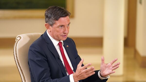 Predsednik Slovenije Borut Pahor - Sputnik Srbija