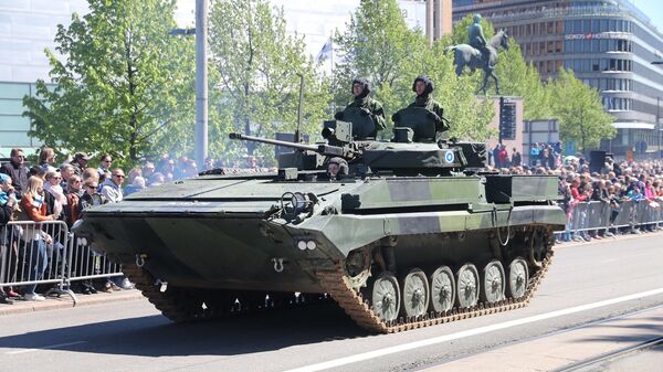 Borbeno oklopno vozilo BVP finske vojske - Sputnik Srbija