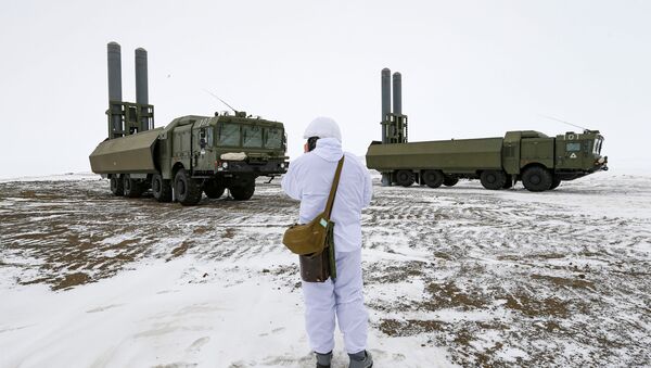 Противбродски ракетни системи Бастион на острву Александрина земља - Sputnik Србија