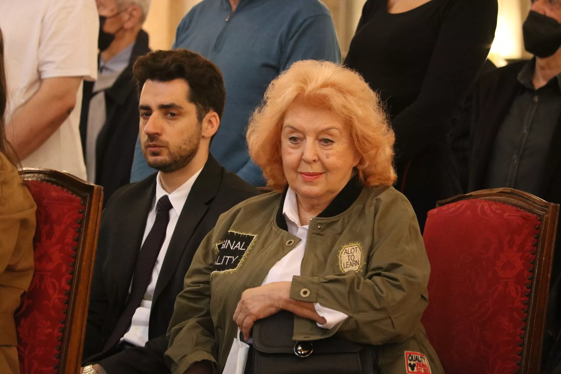 Радмила Караклајић на комеморацији поводом смрти Ђорђа Марјановића Радмила Караклајић на комеморацији поводом смрти Ђорђа Марјановића - Sputnik Србија, 1920, 13.07.2021