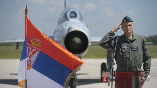 Svečani ispraćaj legendarnog lovca MiG-21 - Sputnik Srbija