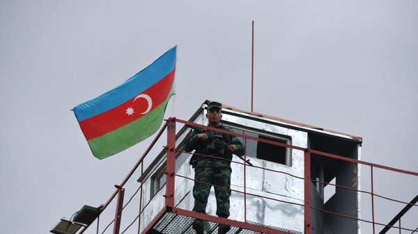 Азербејџански граничар - Sputnik Србија