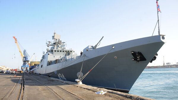 Fregata Admiral Grigorovič u Port Sudanu - Sputnik Srbija