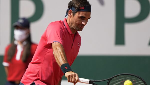 Rodžer Federer na Rolan Garosu - Sputnik Srbija