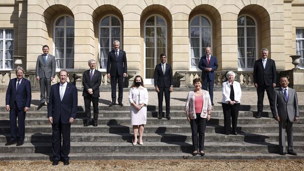 Sastanak ministara finansija G7 zemalja u Londonu - Sputnik Srbija