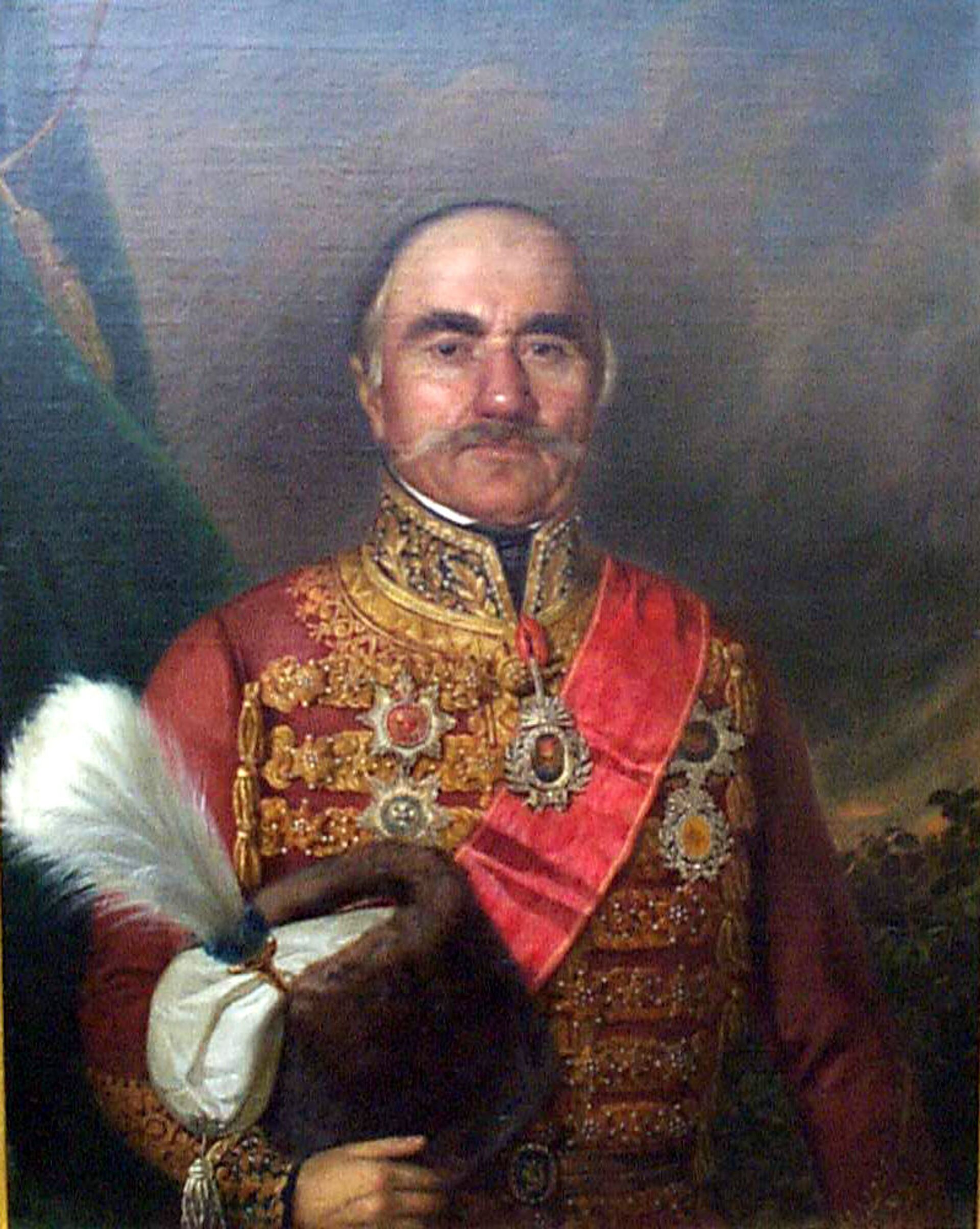 Portret kneza Miloša, Jozef Grandauer - Sputnik Srbija, 1920, 13.07.2021