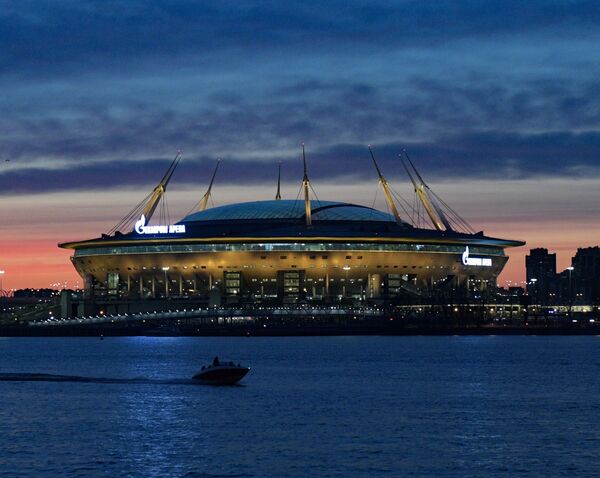 Гаспром арена у Санкт Петербургу - Sputnik Србија