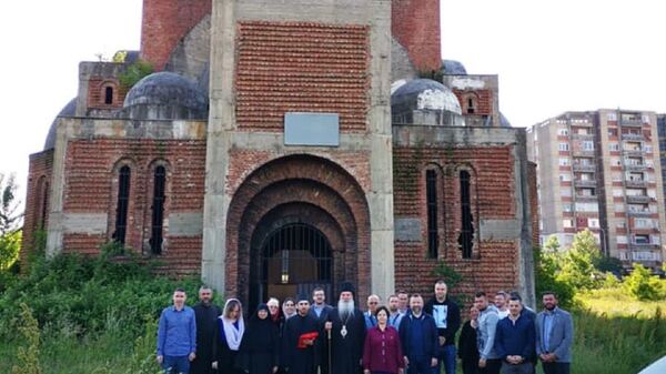 Храм Христа спаса у Приштини - Sputnik Србија