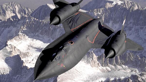 Američki strateški supersonični izviđački avion Lockheed SR-71 Blackbird - Sputnik Srbija