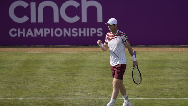 Britanski teniser Endi Mari na turniru u Kvinsu - Sputnik Srbija