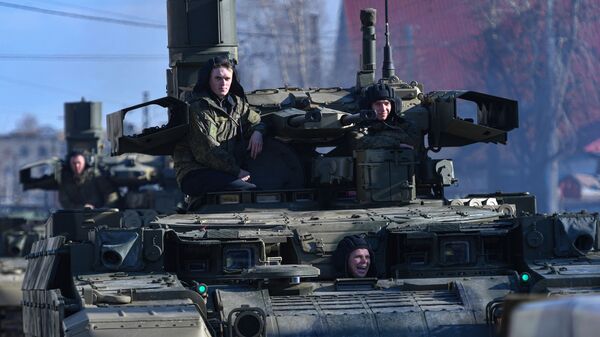 Руско борбено возило за подршку тенковима „Терминатор“ - Sputnik Србија