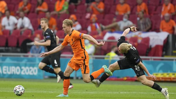 Детаљ са утакмице Холандија – Аустрија - Sputnik Србија