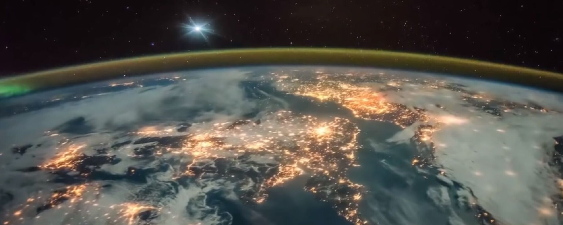 Snimak planete Zemlje sa međunarodne svemirske stanice - Sputnik Srbija, 1920, 19.06.2021