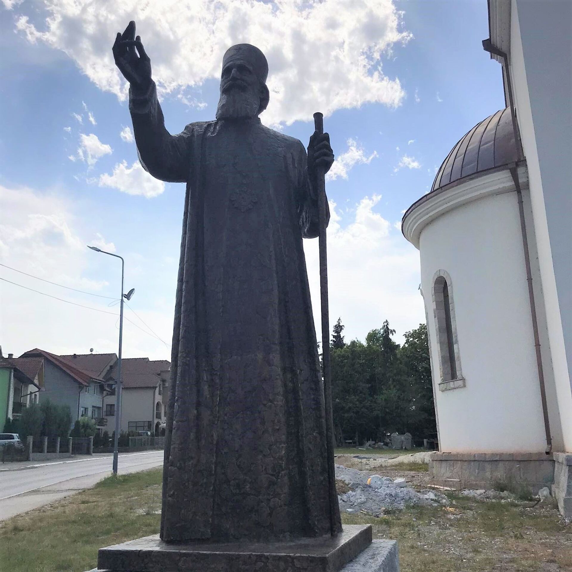  Споменик патријарху Павлу у Бајиној Башти - Sputnik Србија, 1920, 13.07.2021