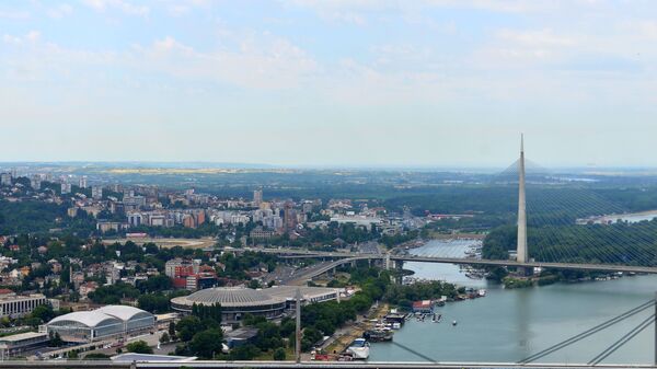 Pogled na prestonicu Srbije sa kule Beograd - Sputnik Srbija