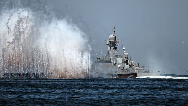 Brod Crnomorske flote Rusije - Sputnik Srbija