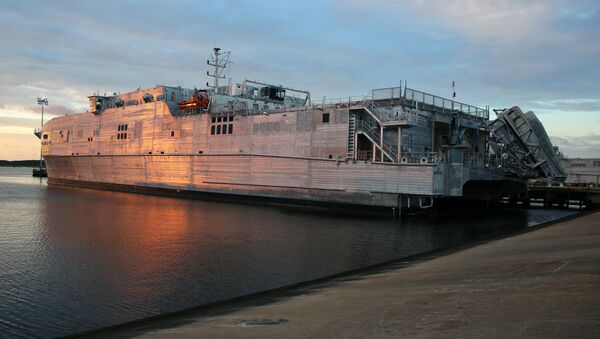 Američki transportno-desantni brod „Juma“  - Sputnik Srbija