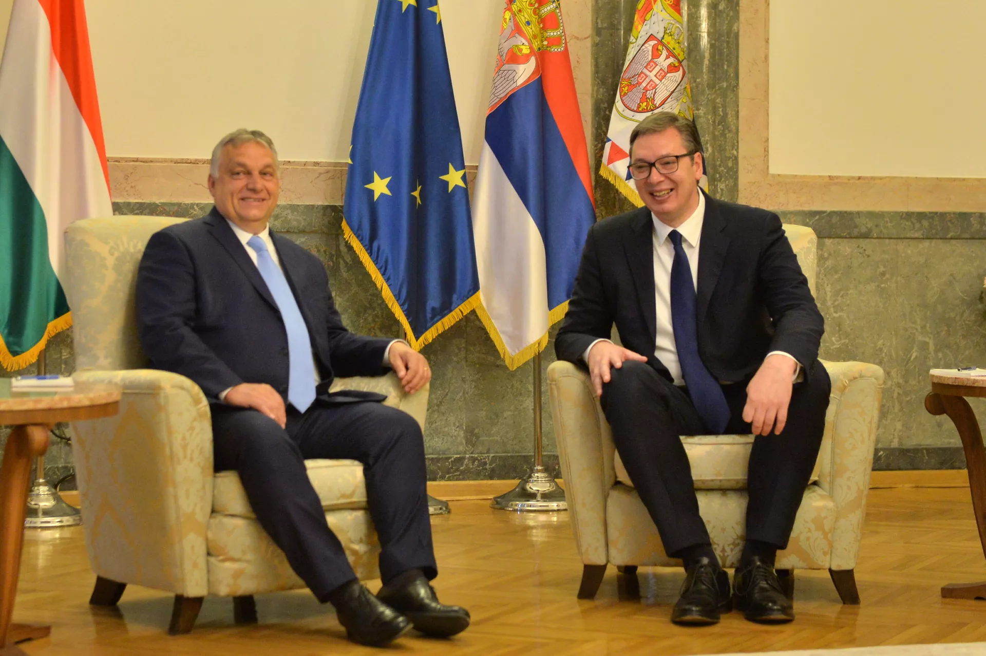 Viktor Orban i Aleksandar Vučić Viktor Orban i Aleksandar Vučić - Sputnik Srbija, 1920, 13.07.2021