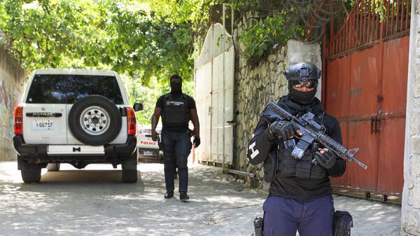 Policija na Haitiju - Sputnik Srbija