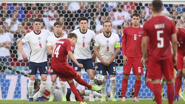 Živi zid Engleske i Danske - Sputnik Srbija